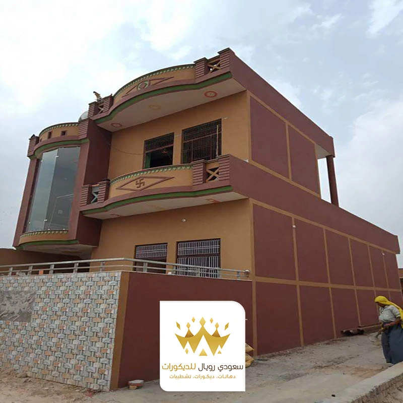 رشة خارجية للواجهات في جدة